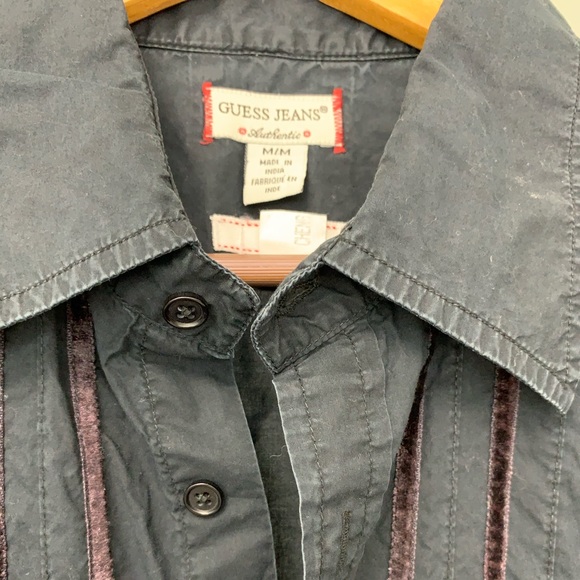 Guess Tuxedo Style Shirt - Picture 2 of 2